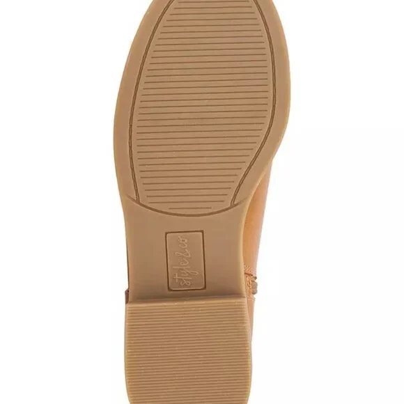 [NEW IN BOX] Style & Co Josephine Riding Boots. Brown (Cognac Smooth). 8.5 - Picture 4 of 8